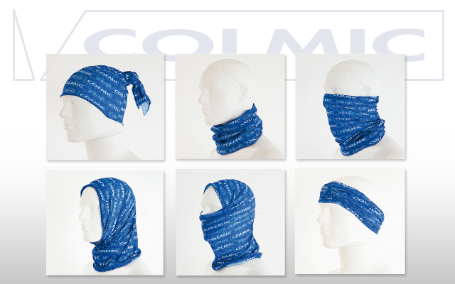 Colmic Bandana Tube colore BLUE